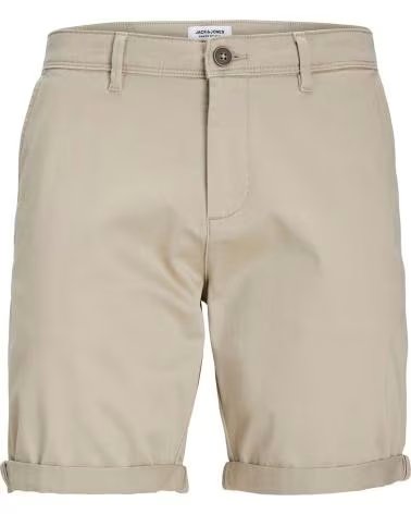JACK AND JONES PANTALON CORTO JACKJONES 12165604-CROCKERY EN PARA HOM BEIGE