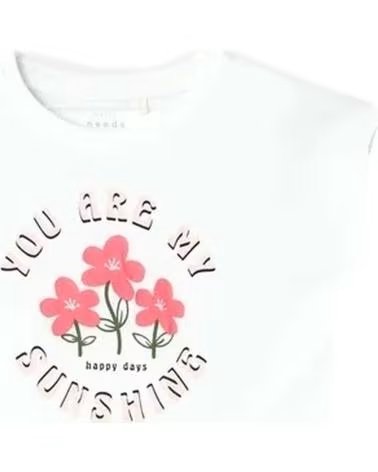 NAME IT CAMISETA DE MANGA CORTA 13228175-WHITE EN PARA NINAS BLANCO