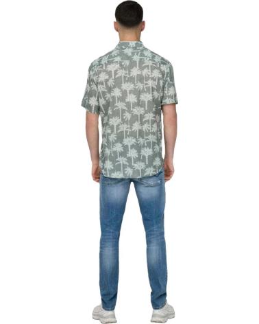 ONLY CAMISA SONS 22028516-DARKFOREST EN PARA HOMBRE AZUL