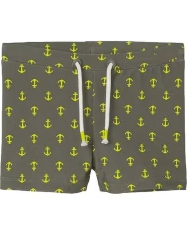 MAILLOT DE BAIN NAME IT À MOTIF ANCRES VERDE
