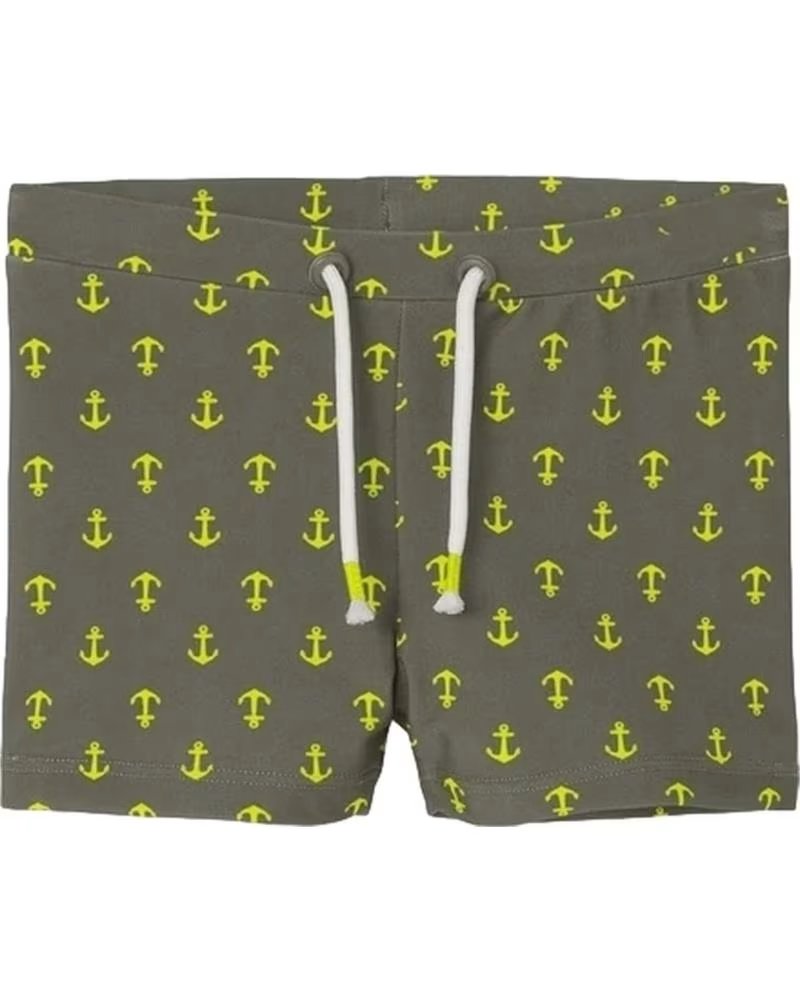 MAILLOT DE BAIN NAME IT À MOTIF ANCRES VERDE