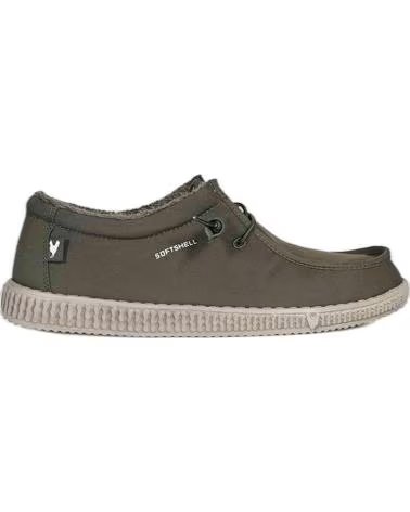 WALK IN PITAS ZAPATOS DE LONA PITAS EN PARA HOMBRE VERDE