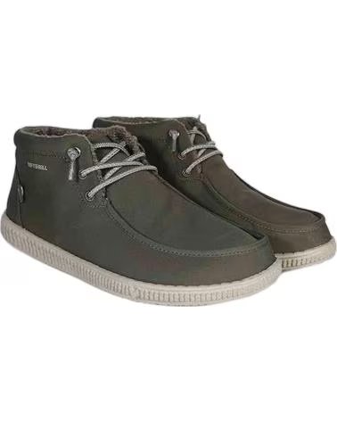 WALK IN PITAS ZAPATOS DE LONA PITAS EN PARA HOMBRE VERDE