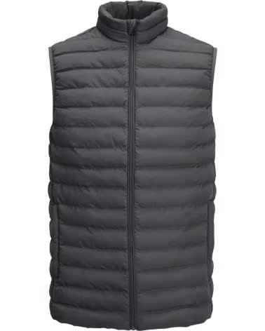JACK AND JONES CHALECO JACKJONES 12211132-ASPHALT EN PARA HOMBRE NEGRO