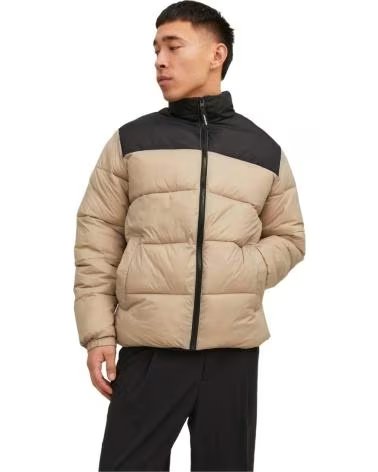 JACK AND JONES CHAQUETA JACKJONES 12235860-CROCKERY EN PARA UNISEX BEIGE