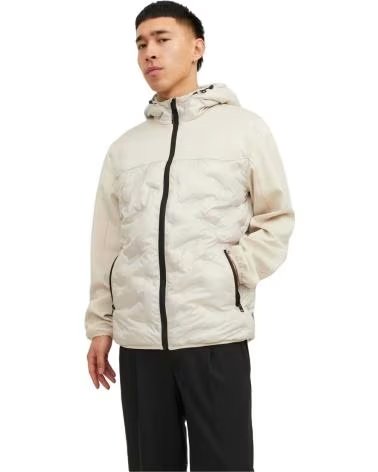 JACK AND JONES CHAQUETA JACKJONES 12237726-MOONBEAM EN PARA HOMBRE BEIGE