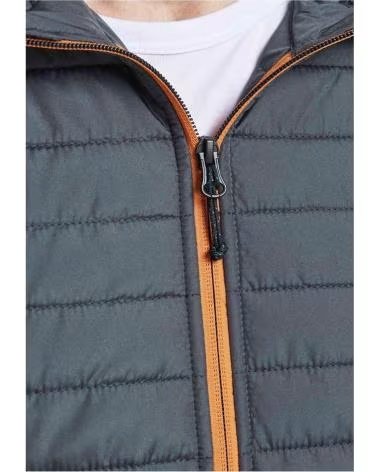 JACK AND JONES CHAQUETA JACKJONES 12182242-GREY MELANGE EN PARA HOMBRE GRIS