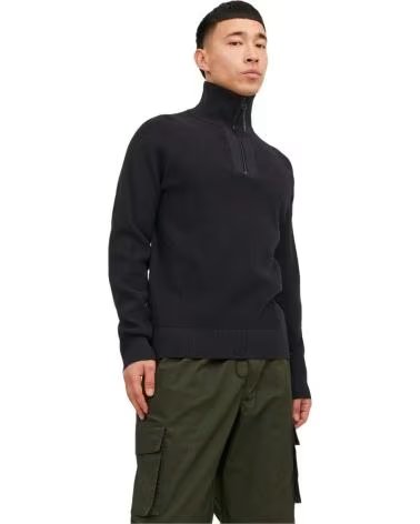 JACK AND JONES JERSEY JACKJONES 12240621-BLACK EN PARA HOMBRE NEGRO