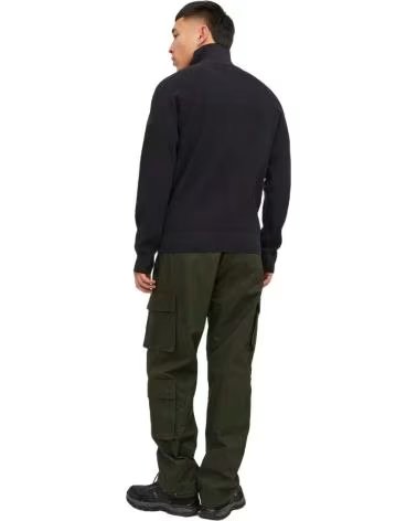 JACK AND JONES JERSEY JACKJONES 12240621-BLACK EN PARA HOMBRE NEGRO