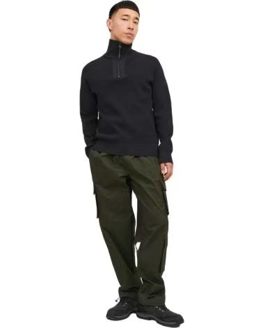 JACK AND JONES JERSEY JACKJONES 12240621-BLACK EN PARA HOMBRE NEGRO