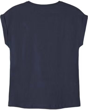 NAME IT SHORT SLEEVE T-SHIRT WITH LOGO AND HEART PRINT AZUL
