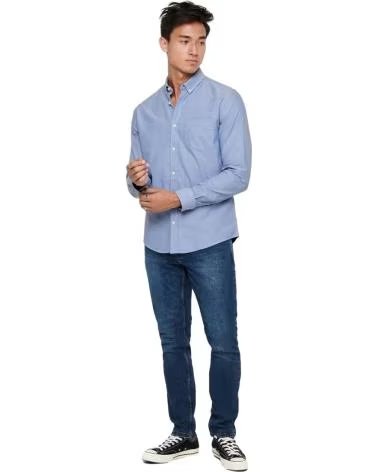 ONLY CAMISA SONS 22006479-CASHMEREBLUE EN PARA HOMBRE AZUL