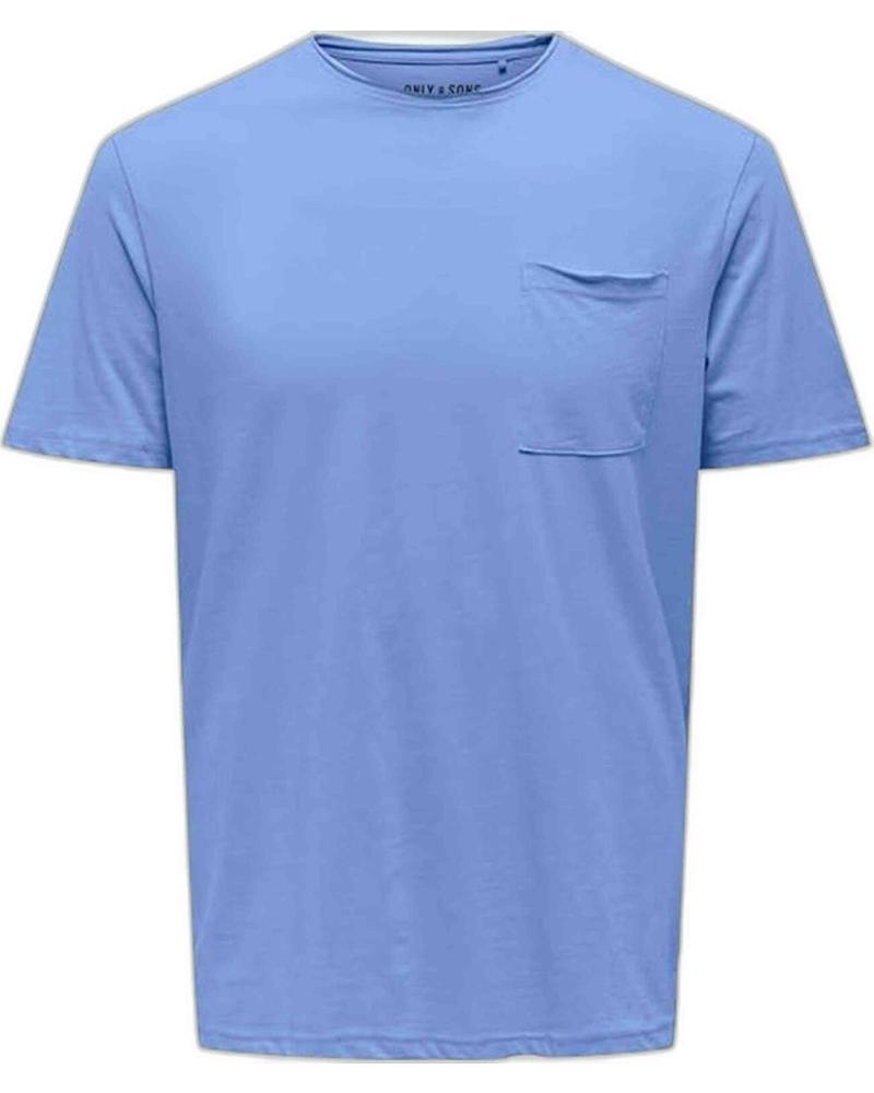 ONLY CAMISETA DE MANGA CORTA SONS 22022531-MARINA EN PARA HO AZUL