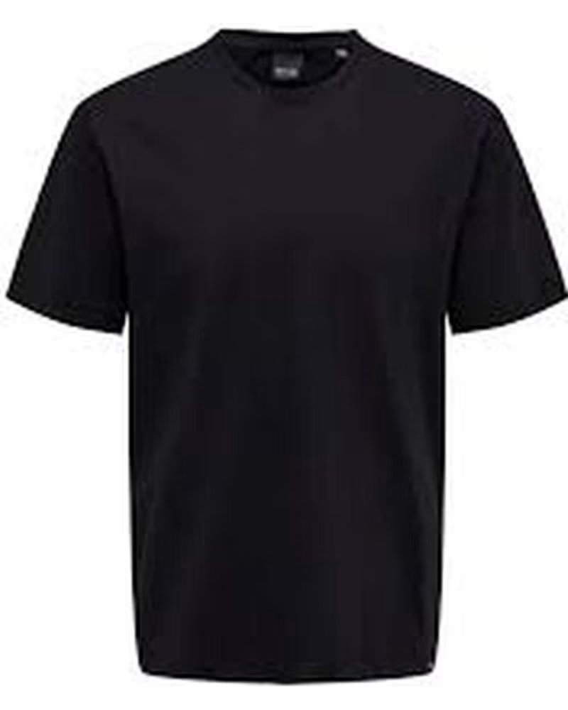 ONLY CAMISETA DE MANGA CORTA SONS 22025208-BLACK EN PARA HO NEGRO