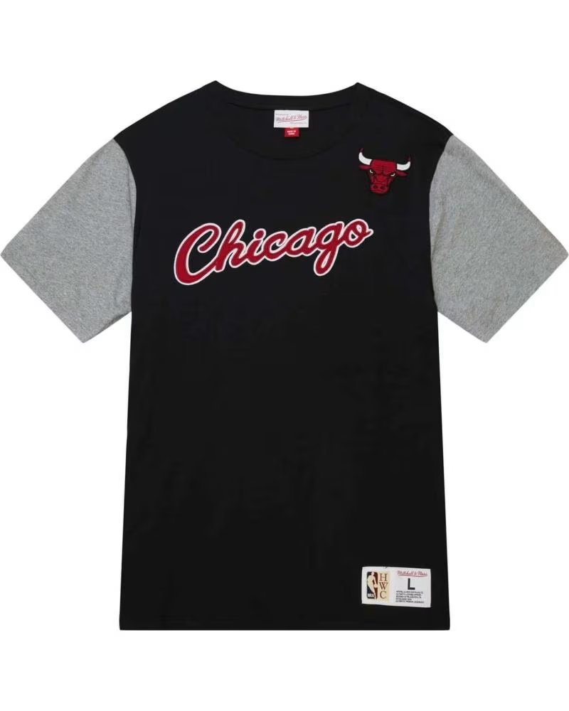 MITCHELL NESS CAMISETA DE MANGA CORTA TCRW1222-CBUYYPPPBLCK EN PARA NEGRO