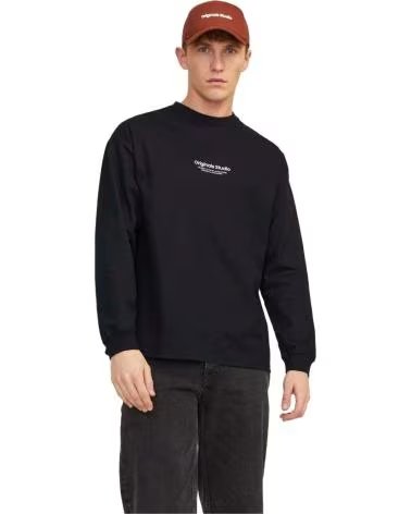 JACK AND JONES FELPA JACK & JONES ORIGINALS STUDIO NEGRO