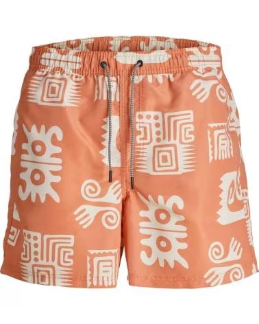 JACK AND JONES BANADOR JACKJONES 12257049-CARNELIAN EN PARA HOMBRE NARANJA