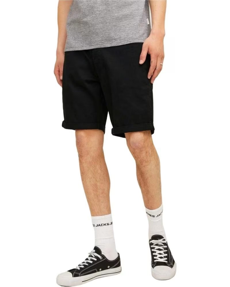 JACK AND JONES BERMUDAS JACKJONES 12165892-BLACK EN PARA HOMBRE NEGRO