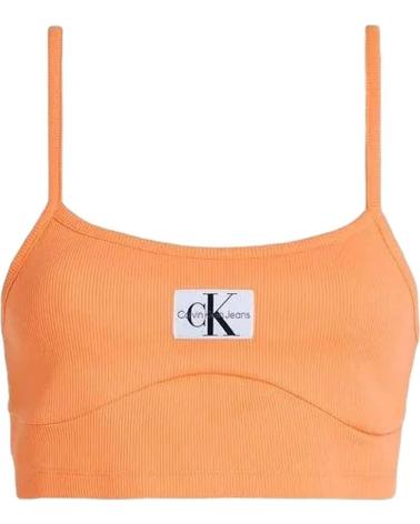CALVIN KLEIN TOP J20J221417 SFX EN PARA MUJER NARANJA