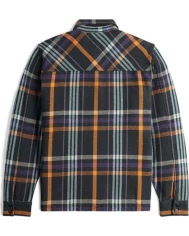 TOPO DESIGNS CAMISA 312104-BLACK MULTI PLAID EN PARA HOMBRE NEGRO
