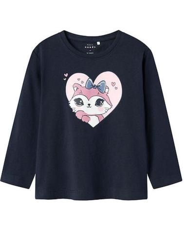 NAME IT CAMISETA DE MANGA LARGA 13234705-FOX EN PARA NINAS AZUL