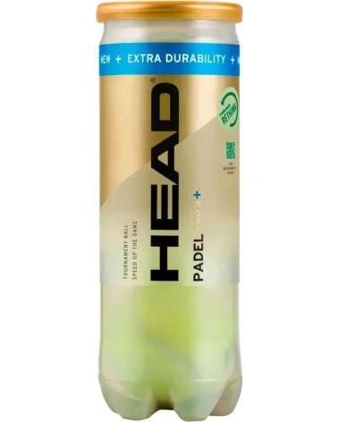 HEAD PELOTAS DE PADEL PADEL PRO EN PARA UNISEX AMARILLO