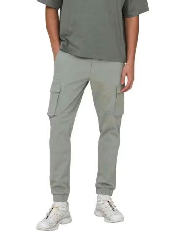 ONLY PANTALON LARGO SONS 22016687-WROUGHTIRON EN PARA HOMBR VERDE