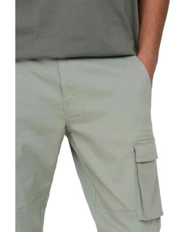 ONLY PANTALON LARGO SONS 22016687-WROUGHTIRON EN PARA HOMBR VERDE