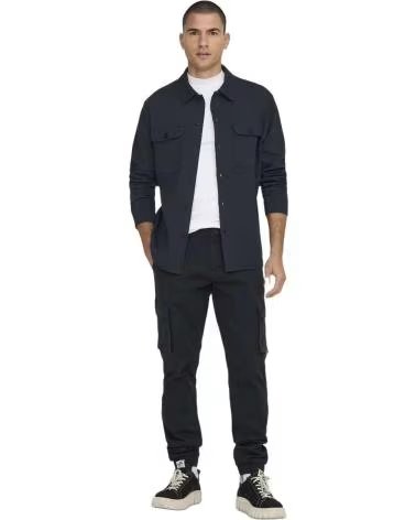 ONLY SOBRECAMISA SONS CON BOLSILLOS NEGRO