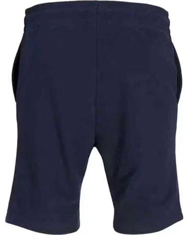 JACK AND JONES BERMUDA DE FELPA CON CORDÓN AJUSTABLE Y LOGO SKY CAPTAIN