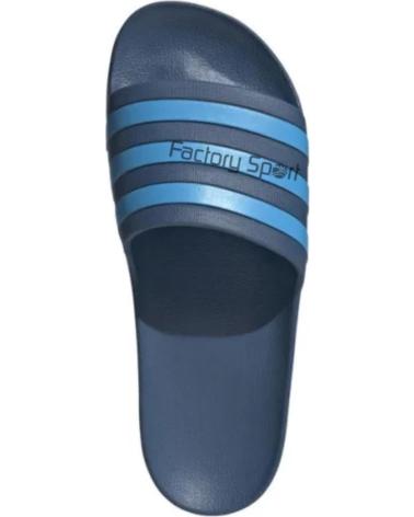 ADIDAS CHANCLAS ADILETTE AQUA CON BANDAS LATERALES MARINO-AZUL