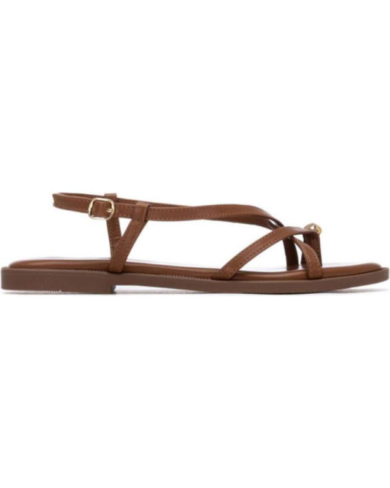 XTI SANDALIAS PLANAS 145358 EN COLOR PARA MUJER CAMEL