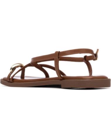 XTI SANDALIAS PLANAS 145358 EN COLOR PARA MUJER CAMEL