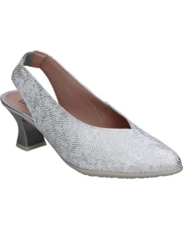 PITILLOS ZAPATOS DE TACON MUJER 11180 PLATA PLATEADO