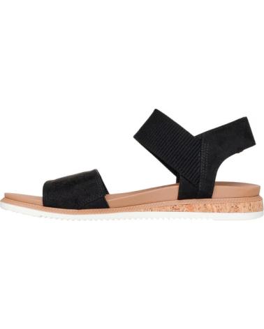 SKECHERS SANDALIAS BOBS DESERT KISS LOW TOP NEGRO