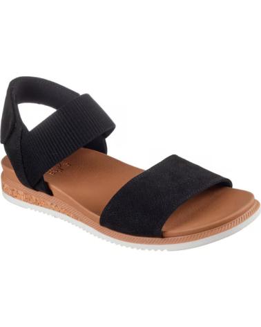 SKECHERS SANDALIAS BOBS DESERT KISS LOW TOP NEGRO