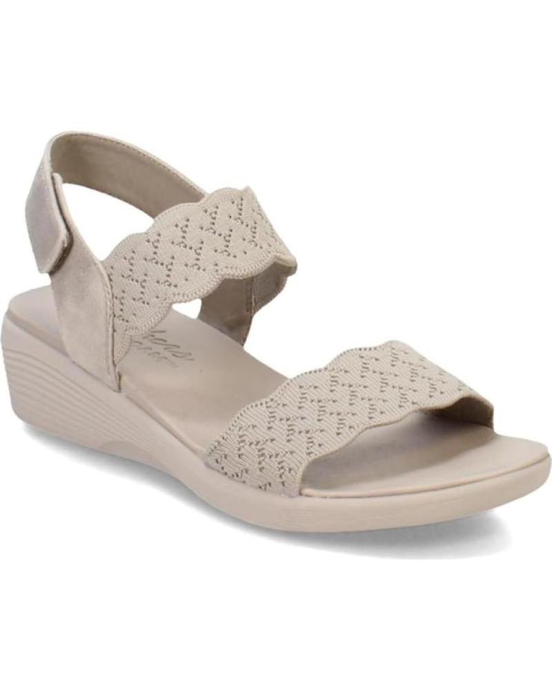 SKECHERS SANDALIAS WEDGE ARYA ON THE RISE SKECHERS MARRóN