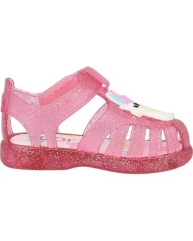 IGOR SANDÁLIAS PAPETE CANGREJEIRA BAREFOOT TOBBY 10327 UNICÓRNIO ROSA FÚCSIA MORADO