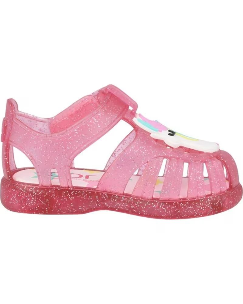 IGOR SANDÁLIAS PAPETE CANGREJEIRA BAREFOOT TOBBY 10327 UNICÓRNIO ROSA FÚCSIA MORADO