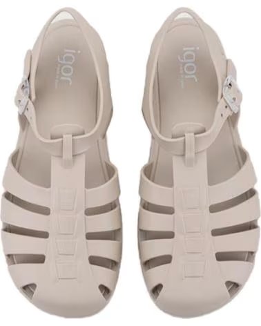 IGOR SANDÁLIA DE PRAIA BAREFOOT 10259 BEIGE