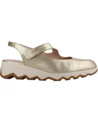 WONDERS ZAPATOS DE SPORT MUJER 7622 ORO DORADO