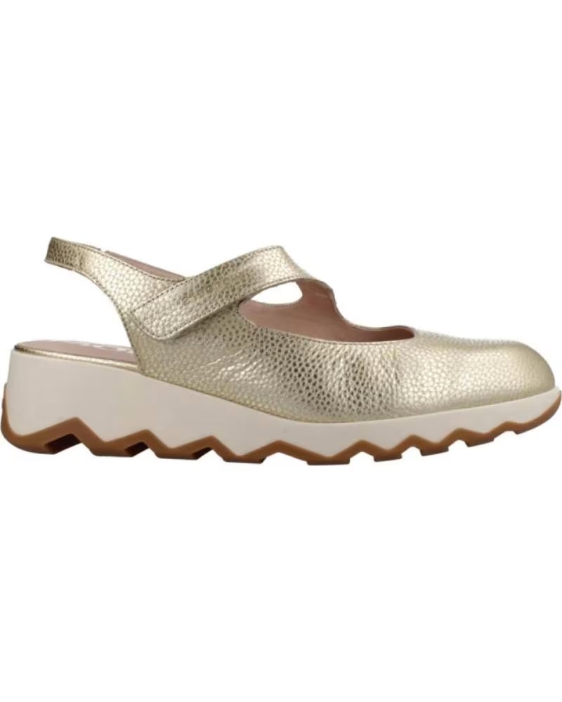 WONDERS ZAPATOS DE SPORT MUJER 7622 ORO DORADO