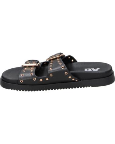 XTI SANDALIAS PLANAS DE MUJER 145083 01 NEGRO