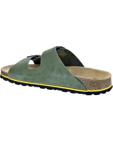 MUNICH SANDALIAS SUNGAI 03 MUNICH CON DOBLE HEBILLA Y SUELA ERGONÓMICA VERDE