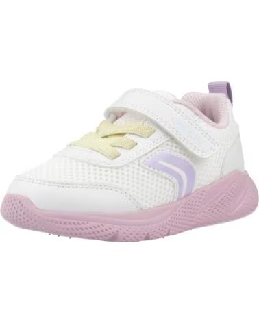 GEOX Zapatillas Sprintye en blanco para bebe B SPRINTYE GIRL
