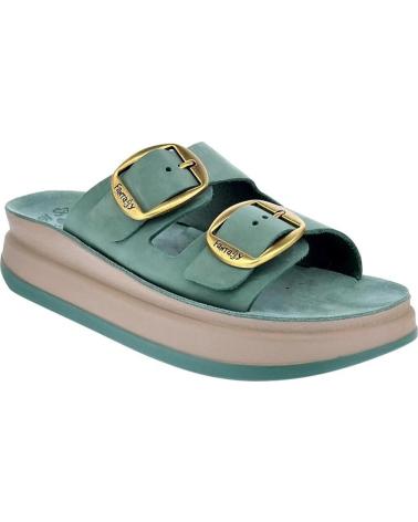 FANTASY SANDALS SANDALIAS PLATAFORMA FANTASY ZEFI CON HEBILLAS VERDE