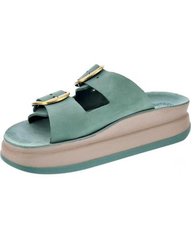 FANTASY SANDALS SANDALIAS PLATAFORMA FANTASY ZEFI CON HEBILLAS VERDE