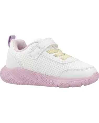 GEOX Zapatillas Sprintye en blanco para bebe B SPRINTYE GIRL