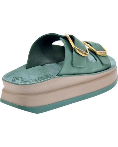 FANTASY SANDALS SANDALIAS PLATAFORMA FANTASY ZEFI CON HEBILLAS VERDE