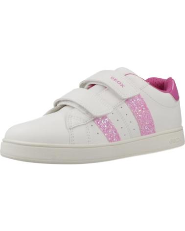GEOX ZAPATILLAS NINA MODELO J ECLYPER GIRL COLOR BLANCO C0563